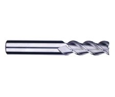 CARBIDE,3 FLUTE 45° HELIX SHORT LENGTH